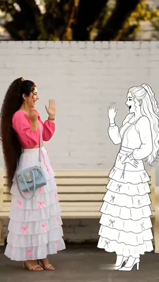 AI Doodle Dance Partner generator template preview on MyAIVideo